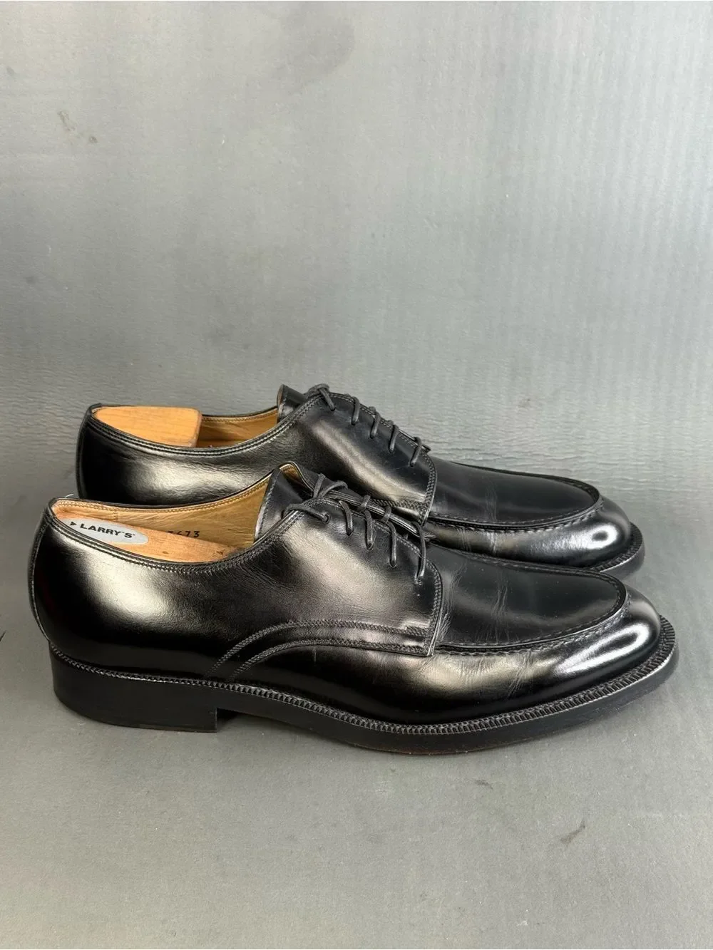 To Boot New York Black Calf Leather Apron Toe Derby Oxford shoes men’s size 10